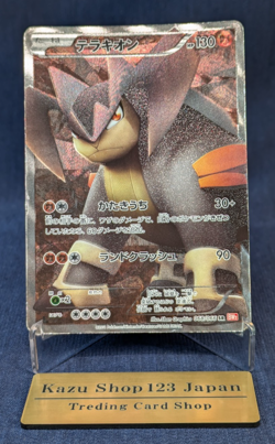 Pokemon Cards Terrakion Super Rare (SR) 068/066 BW2 Japanese EX/LP - Image 1