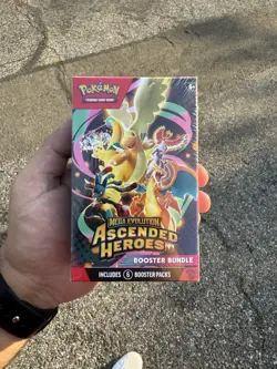 Pokemon TCG Mega Evolution Ascended Heroes Booster Bundle New Sealed - Image 1