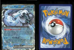 Chien-Pao ex 061/193 Double Rare Paldea Evolved Pokemon Near Mint - Image 3