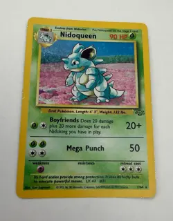Pokemon TCG Nidoqueen Holo Rare Jungle 1999 Ungraded - Image 1