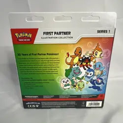 Pokemon TCG First Partner Illustration Collection Series 1 Box 3 Promo Cards - Image 2
