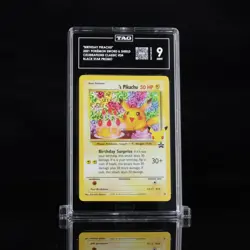 2021 Pokemon Celebrations Birthday Pikachu Holo 24 TAG 9 - Image 1
