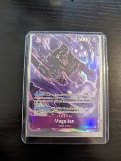 OP02-085 Magellan SR Alt Art One Piece TCG English Card - Image 1