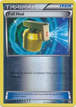 Full Heal 95/114 Reverse Holo | Black & White | Pokemon Card - Image 1