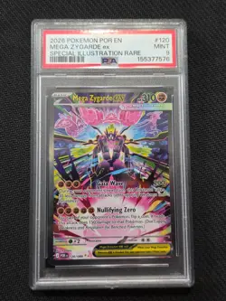 2026 POKEMON POR EN-PERFECT ORDER #120 MEGA ZYGARDE EX PSA 9 - Image 3