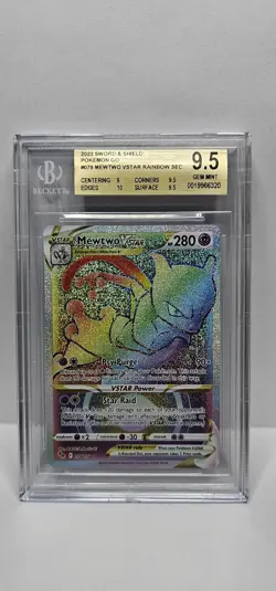 Mewtwo VSTAR (Secret) 079/078 - Pokemon GO Holo BGS 9.5 - Image 1