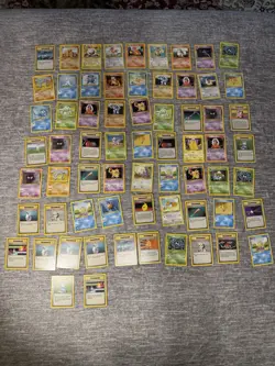 Pokemon TCG Base Set Unlimited Commons. Unplayed Near Mint To Mint - Image 1