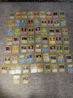 Pokemon TCG Base Set Unlimited Commons. Unplayed Near Mint To Mint - Image 2