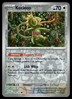 Kecleon 150/191 Common Surging Sparks Pokemon Reverse Holo Shinji Kanda NM - Image 1