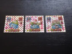 Pokemon Topsun Holo Prism Venusaur Ivysaur Bulbasaur Japan Decochara Seal Promo - Image 3