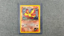 2000 Pokemon Gym Heroes 1st Edition #12/132 Rocket's Moltres Holo - Image 5