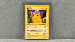 1st Edition Pikachu Shadowless Red Cheeks Base WOTC 1999 Vintage Pokemon Card - Image 1