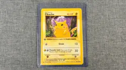 1st Edition Pikachu Shadowless Red Cheeks Base WOTC 1999 Vintage Pokemon Card - Image 5