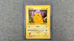 1st Edition Pikachu Shadowless Red Cheeks Base WOTC 1999 Vintage Pokemon Card - Image 5