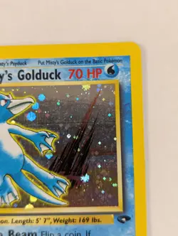 Pokemon TCG Misty's Golduck 12/132 Gym Challenge LP/MP - Image 3