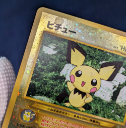 [SWIRL] Pokemon Card Pichu No. 172 Neo 2 Reverse Japanese Vintage Near Mint K01 - Image 5
