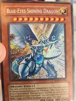 Blue Eyes Shining Dragon RP02 English Secret Rare Card NM (Pack Fresh) - Image 5