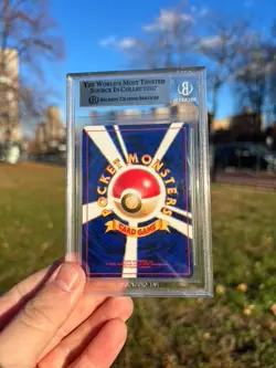 2001 Pokemon Japanese Neo Destiny Typhlosion Darkness to Light 157 Holo BGS 9 - Image 2