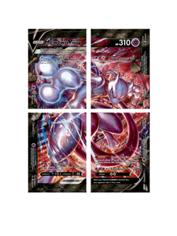 Mewtwo V-Union [Set of 4] - Pokemon SWSH: Sword & Shield Promo - NM - Image 1