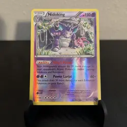 Nidoking 45/114 NM Reverse Holo Rare Steam Siege 2016 Pokemon TCG - Image 1