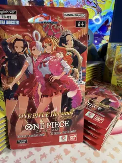 One Piece Op-15 Sleeved 78x / Heroines Eb-03 6x / Op-15 Double Pack 5x Sealed 🔥 - Image 4