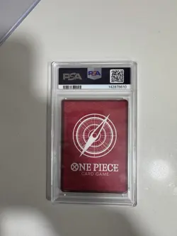 Bandai PSA 9 Imu OP13-079 Carrying on His Will Leader Foil Alt Art One Piece CCG - Image 2