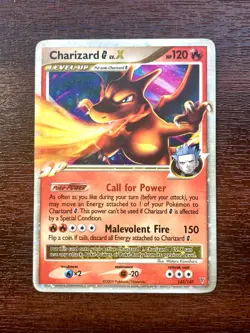 Charizard G LV.X Supreme Victors Holo 143/147, VG Pokemon Card - Image 1