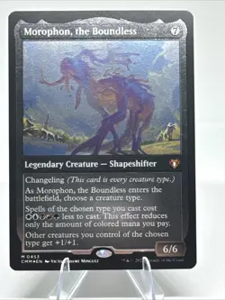 Morophon, the Boundless (Foil Etched) -Foil Near Mint MTG Commander Masters - Image 1