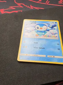 Build a Bear Pokemon Card Piplup 32/156 Promo - Image 5