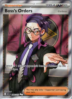 Boss's Orders [Corbeau] 256/217 ME: Ascended Heroes - Pokemon Card - NM - Image 1