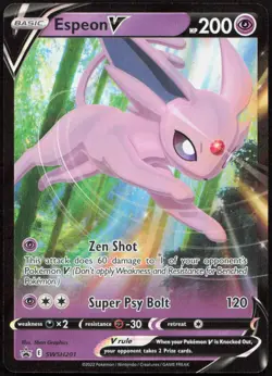 Espeon V - Promo SWSH: Sword & Shield Promo Cards SWSH201 Holo NM - Image 1