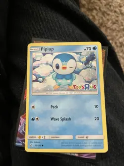 Pokemon Piplup Toys R Us Holo Card 32/156 Basic English 2018 - Image 1