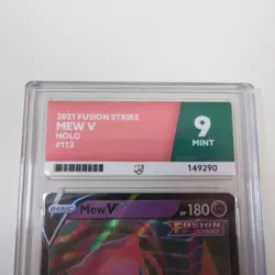 Mew V - 113/264 Fusion Strike – ACE Graded 9 MINT – Pokemon TCG Card - Image 3