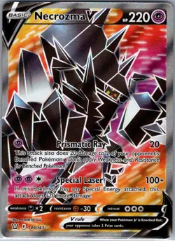 Necrozma V (Full Art) 149/163 SWSH05: Battle Styles - Pokemon Card - NM - Image 1