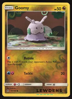 Goomy - 94/145 - Reverse Holo Common - Guardians Rising - Pokemon Card - Image 1