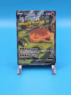 Pokemon Charizard V SWSH Promo SWSH260 Full Art Foil Promo Card - Image 1