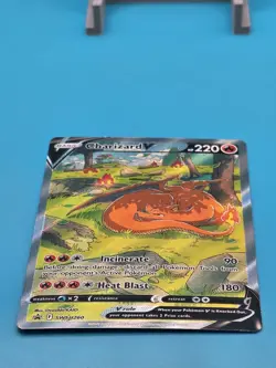 Pokemon Charizard V SWSH Promo SWSH260 Full Art Foil Promo Card - Image 5
