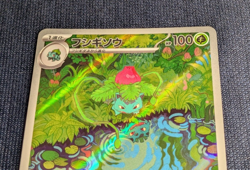 Bulbasaur Ivysaur AR 166/165＆167/165 set Scarlet & Violet Pokemon card Japanese - Image 3