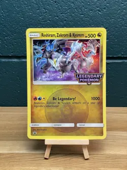 Pokemon Card - Reshiram, Zekrom & Kyurem - Oversized Holo Promo - Image 1