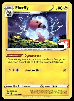 Flaaffy 055/203 Uncommon Prize Pack Series Cards Pokemon NM/M - Image 1