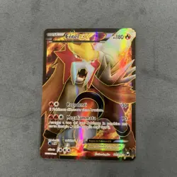 Entei EX Full Art Ultra Rare Holo Card 103/108 - Italian - Image 1