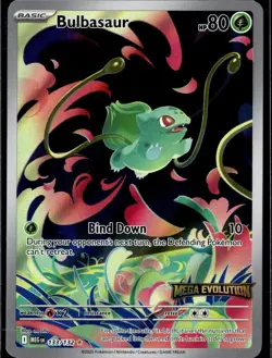 Bulbasaur - (Mega Evolution Stamped) Illustration Rare Miscellaneous Cards & Pro - Image 1