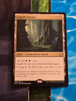 IKO Ikoria: Lair of Behemoths 259/274 Zagoth Triome - Image 1