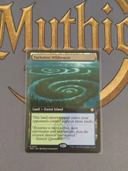 Turbulent Wilderness - Secrets of Strixhaven - Mint Borderless Non-Foil - Image 1