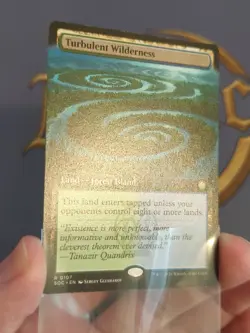 Turbulent Wilderness - Secrets of Strixhaven - Mint Borderless Non-Foil - Image 3