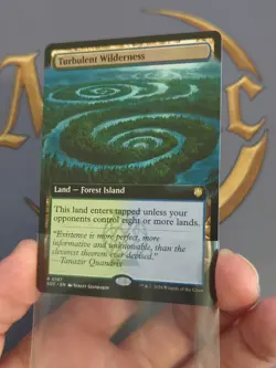 Turbulent Wilderness - Secrets of Strixhaven - Mint Borderless Non-Foil - Image 4