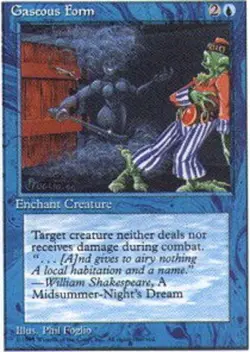 1x Near Mint, English Gaseous Form - Alternate 4th Edition - Image 1
