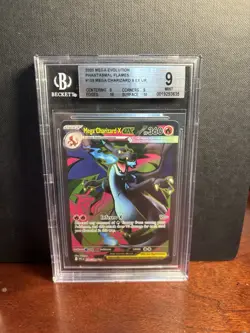 Pokemon Mega Charizard X Ex Ultra Rare Holo Me02 Phantasmal Flames 109/094 Beck… - Image 1