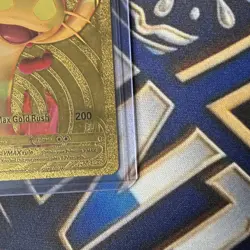 Pokemon Meowth VMAX SWSH005 Sword & Shield Promo Gold Foil Full Art Holo Card - Image 4