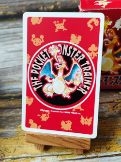 Mankey - Pokemon Poker Playing Card - vtg 1996 Red/Charizard Deck - LP - Image 5